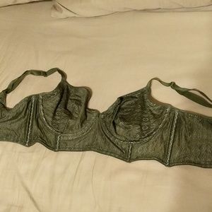 Olive Victoria Secret Corset Bra 34DD